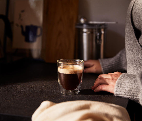 Pahar Caffe Crema / Cappuccino, set de 2 bucati