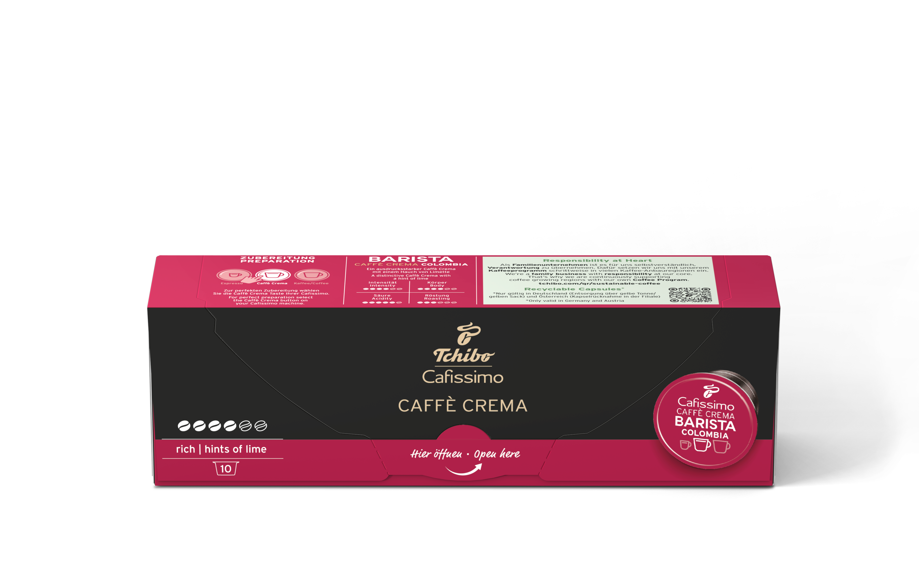 Capsule cafea Cafissimo Barista Caffé Crema Colombia