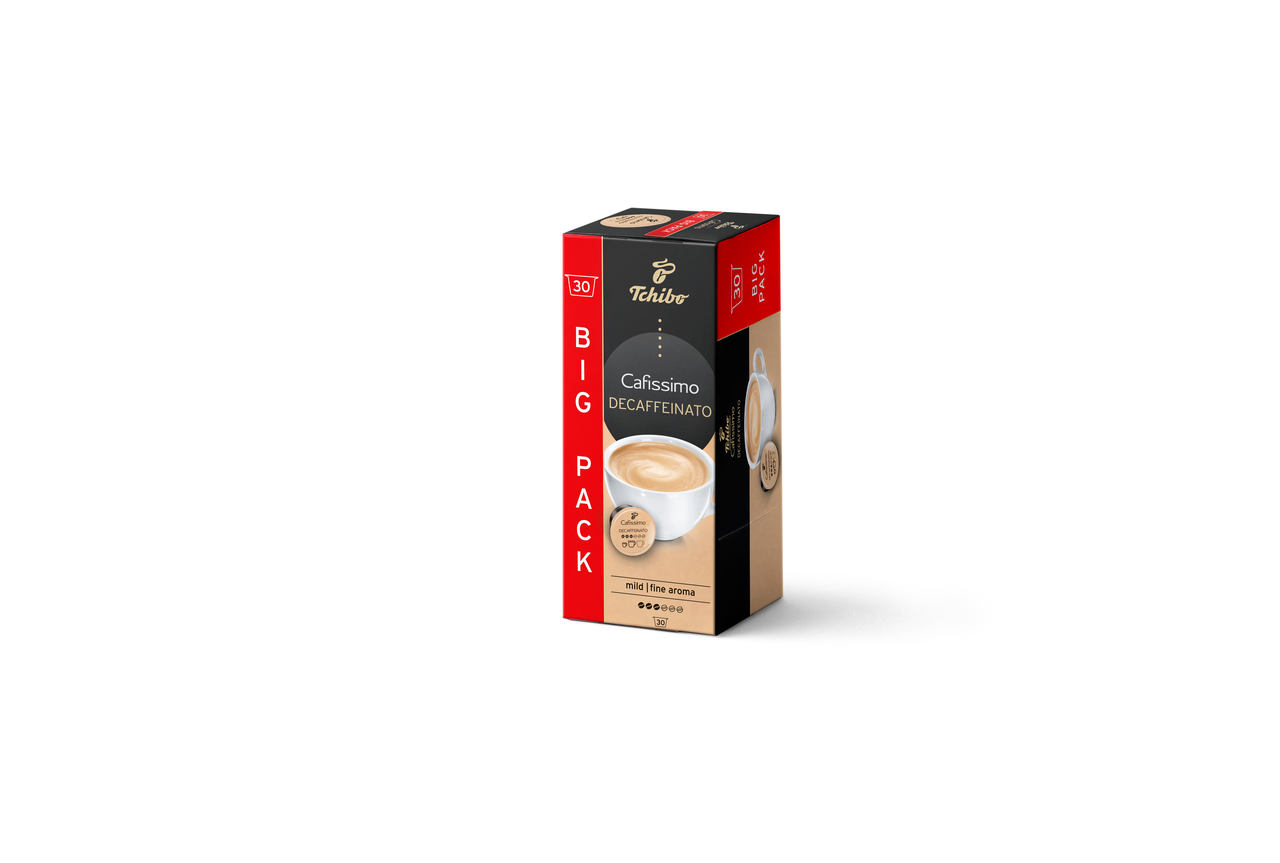 Cafissimo CAFFỀ CREMA Decaffeinated, pachet de 30 de capsule
