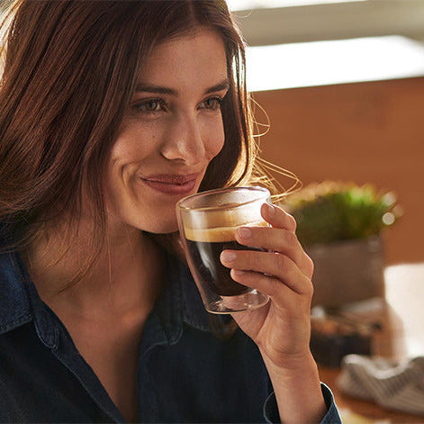 Pahar Caffe Crema / Cappuccino, set de 2 bucati