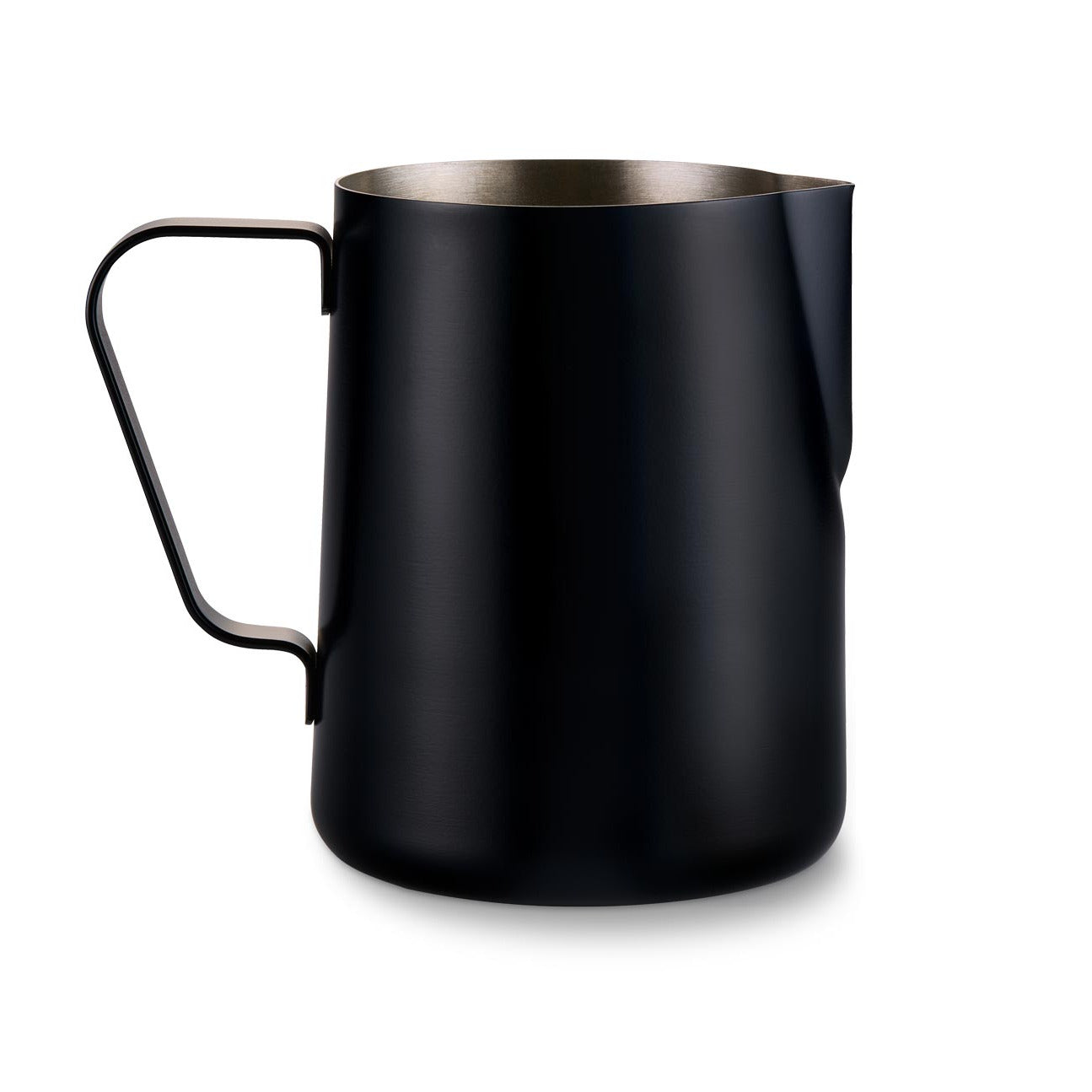 Cana pentru spumare lapte, 600 ml, inox, negru
