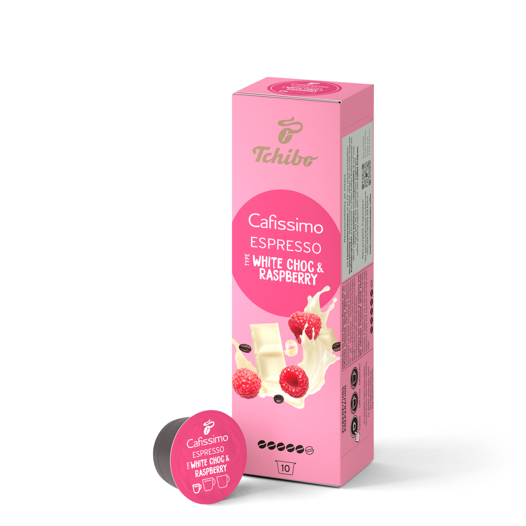 Cafissimo Espresso White Choc & Raspberry LE