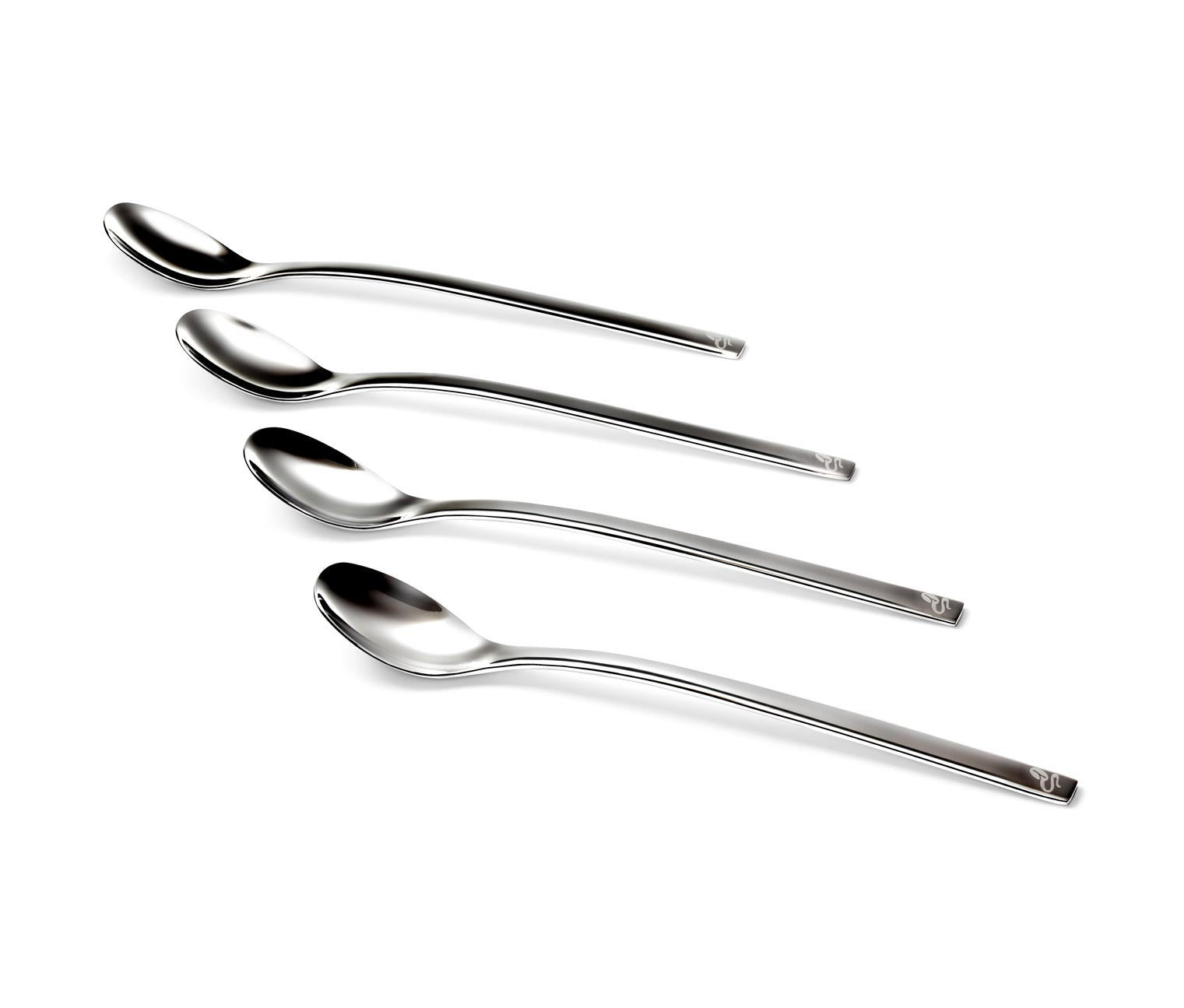 Lingurite Latte Macchiato, set de 4 bucati