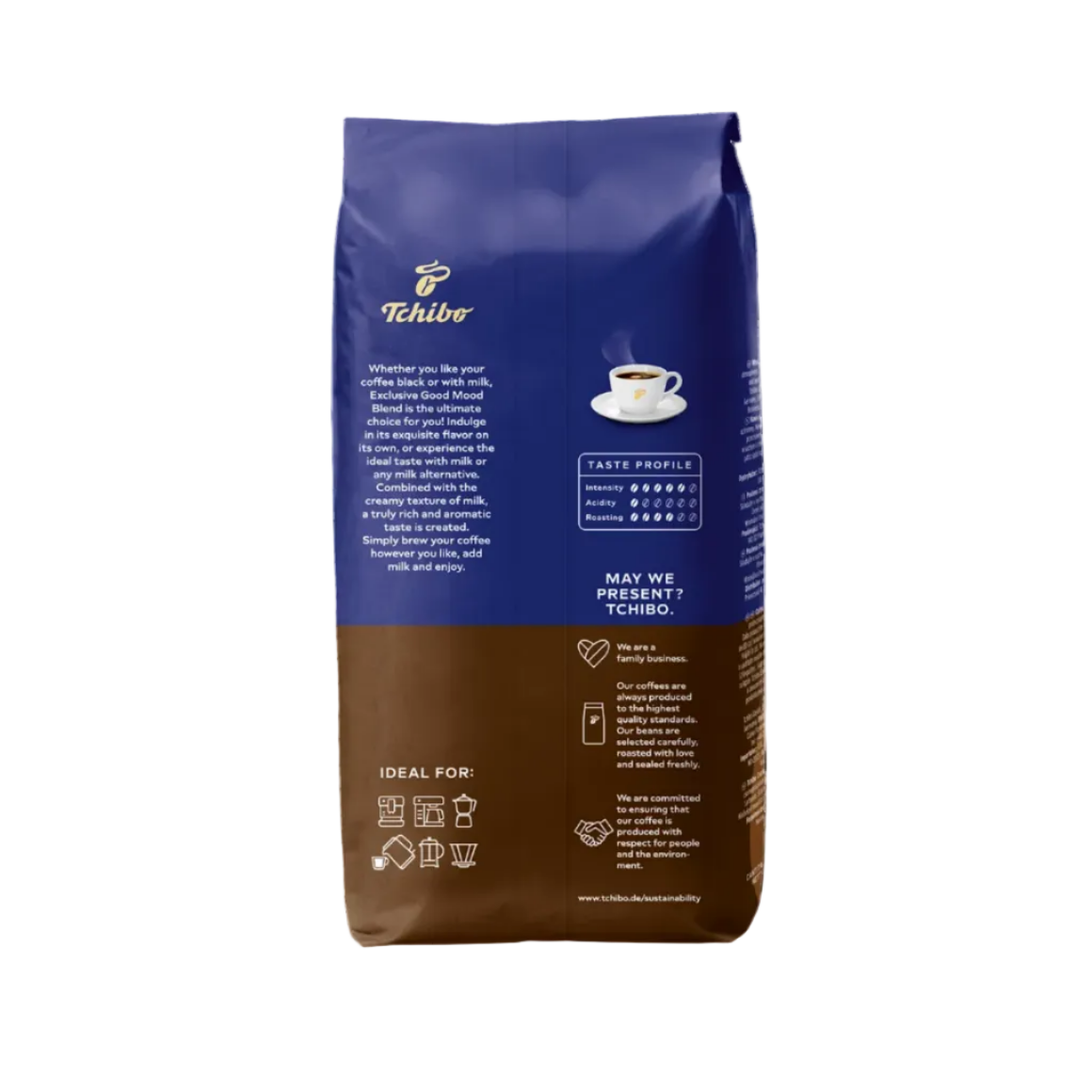 Cafea boabe Tchibo Exclusive Good Mood Blend 1kg