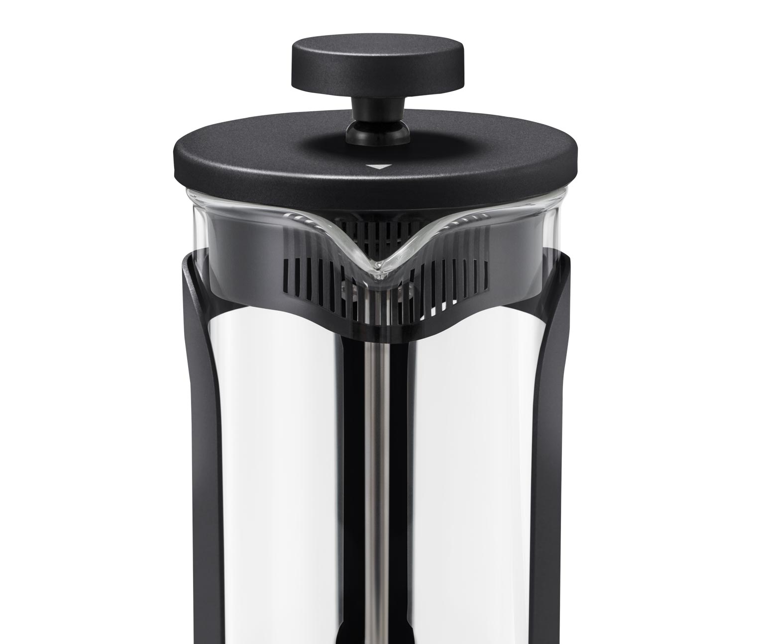 Presa franceza 300 ml, 2 cesti, neagra