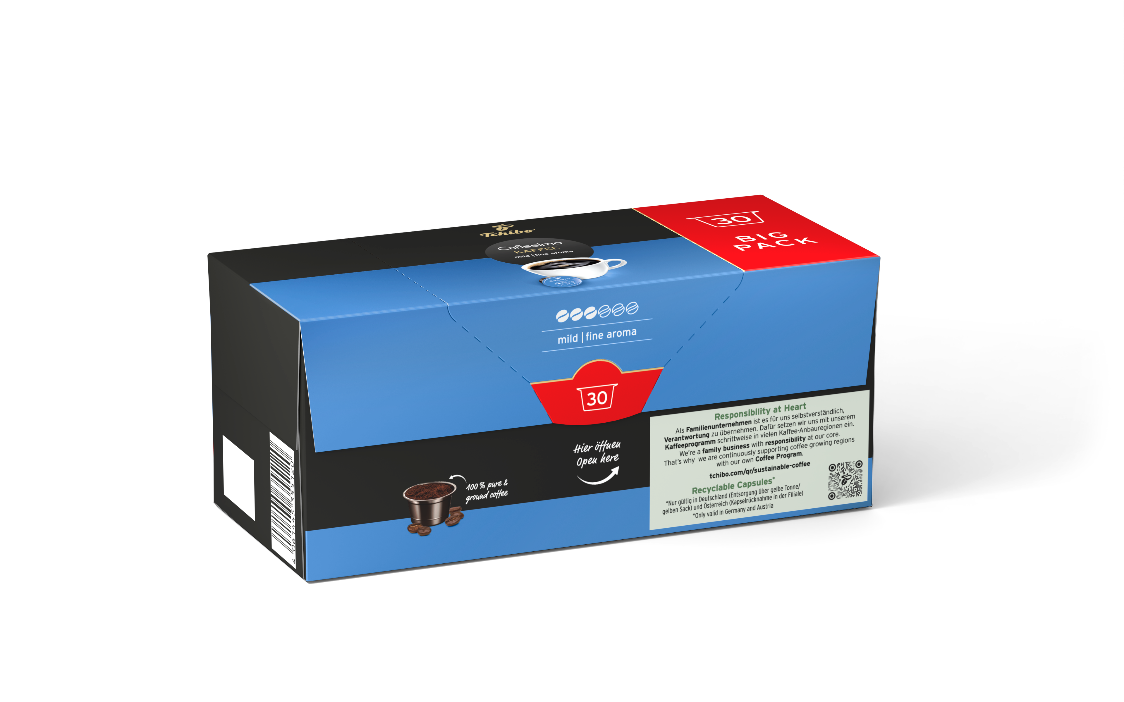 Cafissimo KAFFEE FINE AROMA, pachet de 30 de capsule