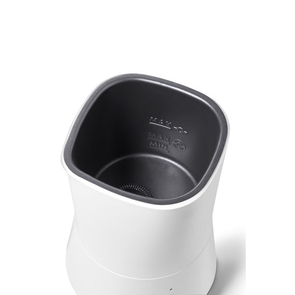 Aparat electric pentru spuma lapte, alb