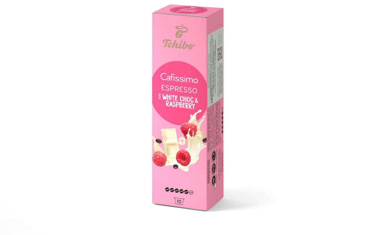 Cafissimo Espresso White Choc & Raspberry LE