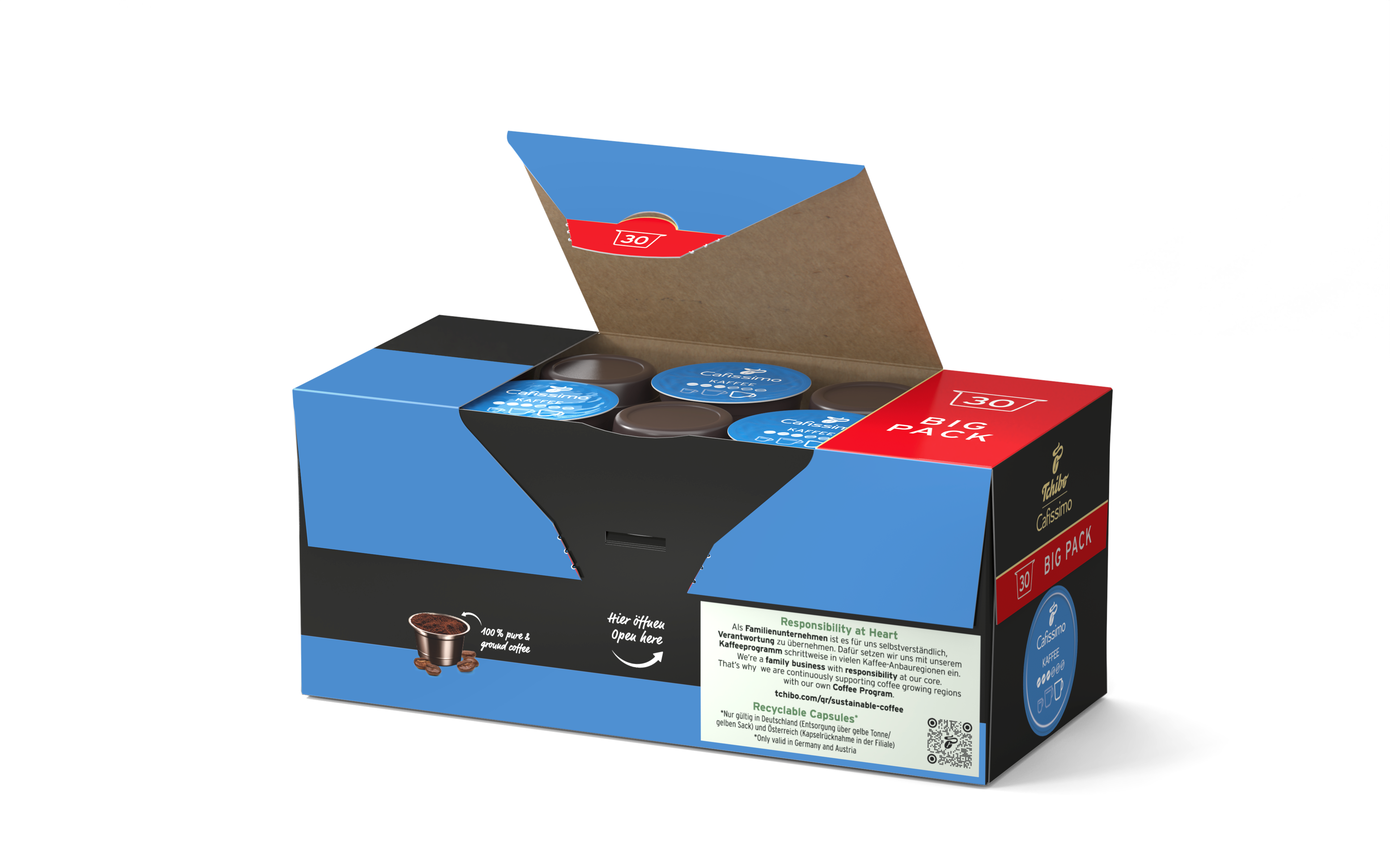 Cafissimo KAFFEE FINE AROMA, pachet de 30 de capsule