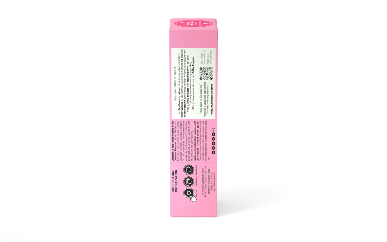 Cafissimo Espresso White Choc & Raspberry LE