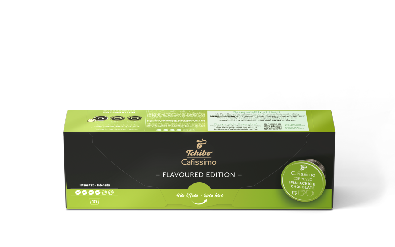 Cafissimo Espresso Pistacho & Chocolate