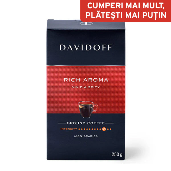 Cafea macinată DAVIDOFF CAFÉ Rich Aroma 250g