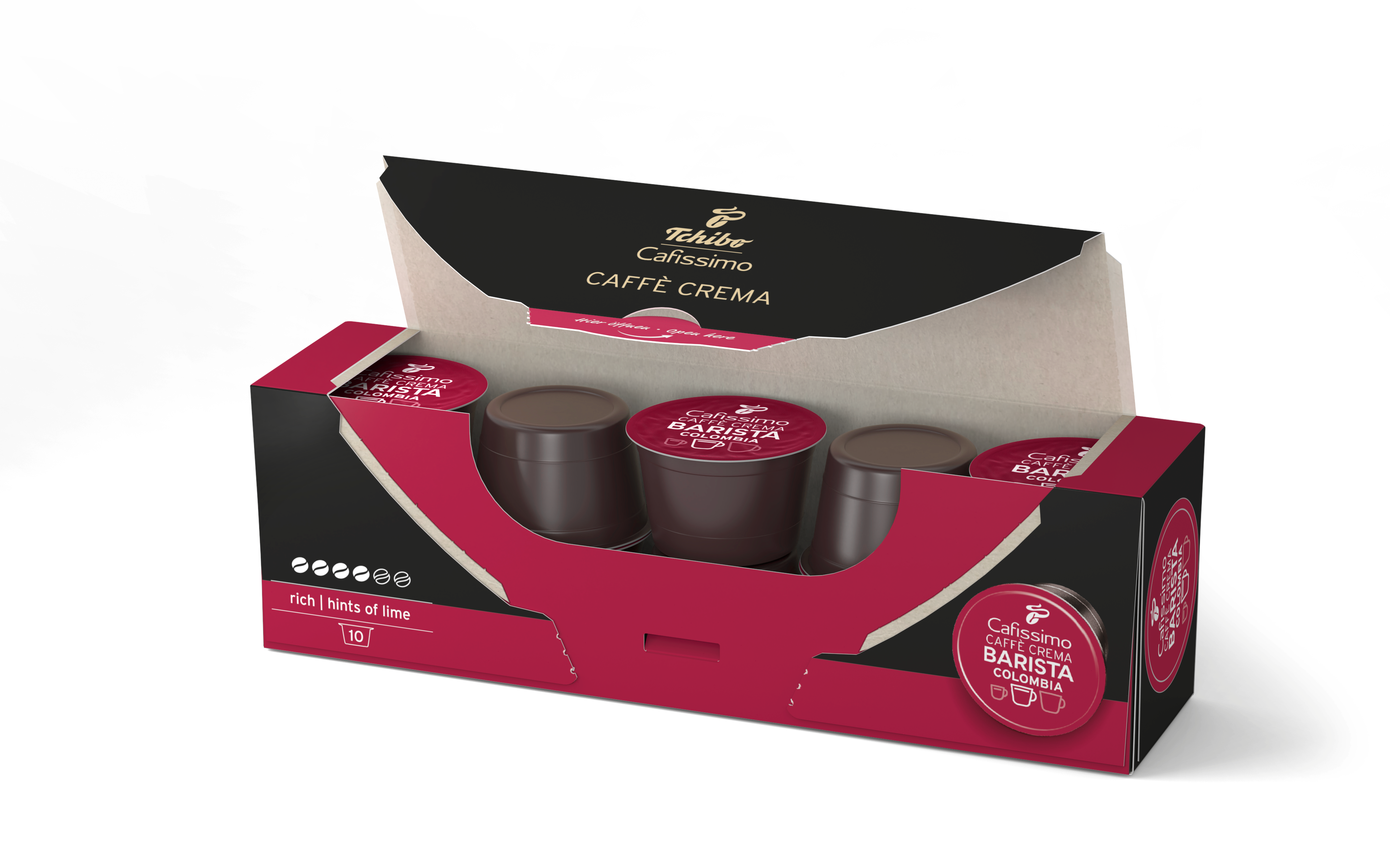 Capsule cafea Cafissimo Barista  Caffé Crema Colombia