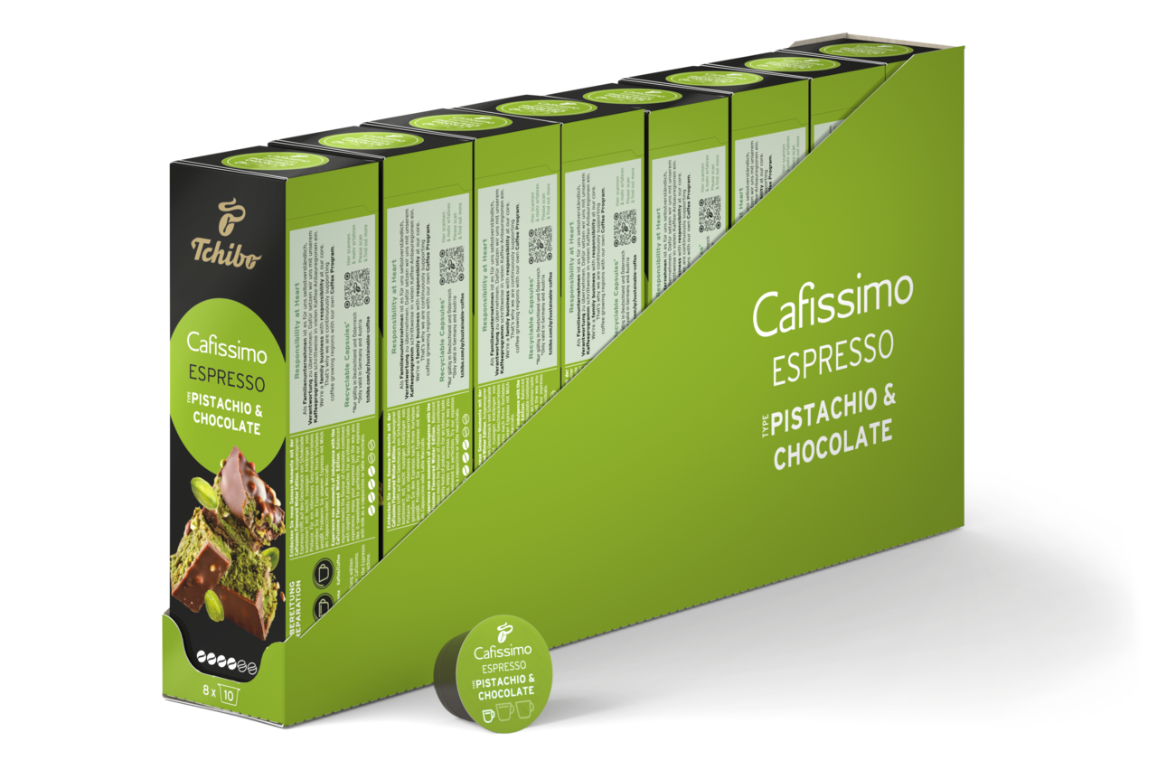 Cafissimo Espresso Pistacho & Chocolate