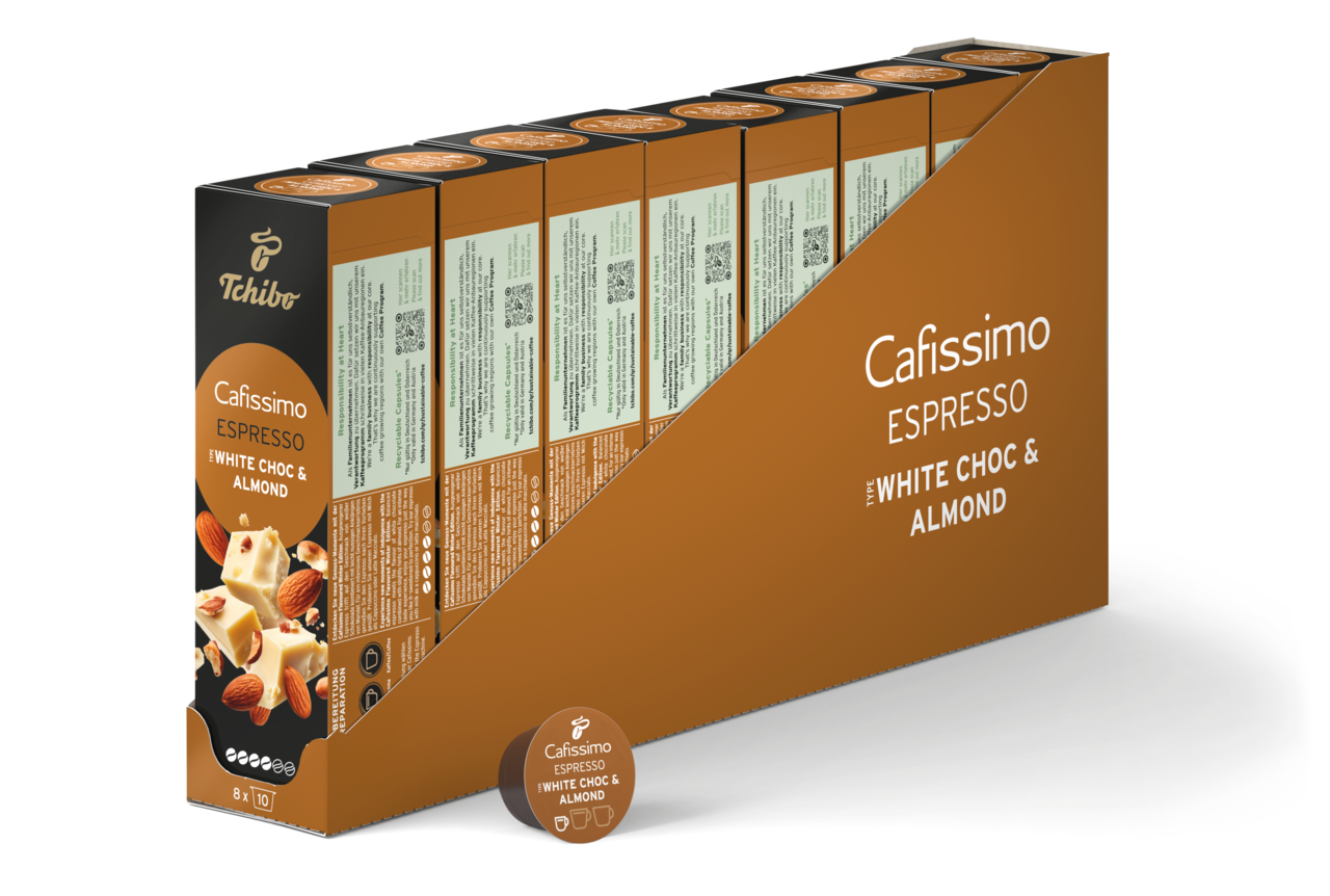 Cafissimo Espresso White Choc & Almond