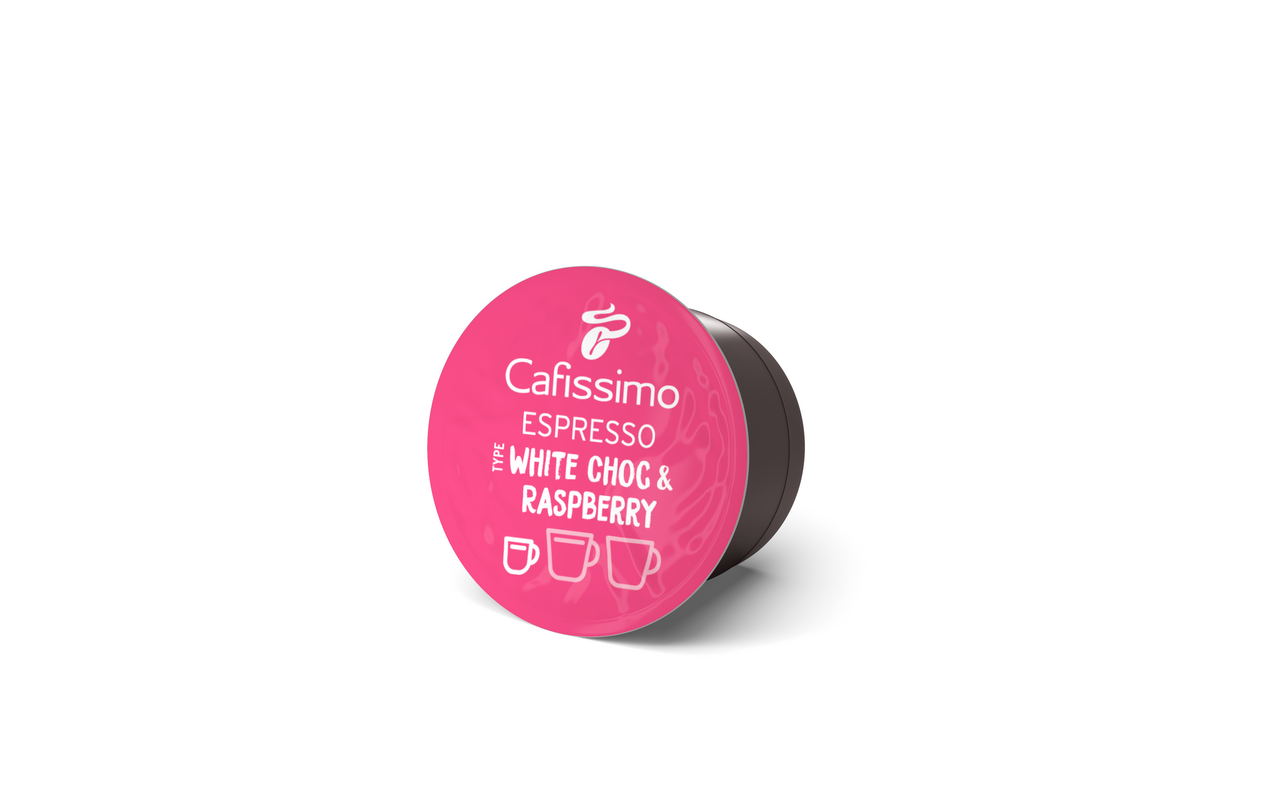 Cafissimo Espresso White Choc & Raspberry LE