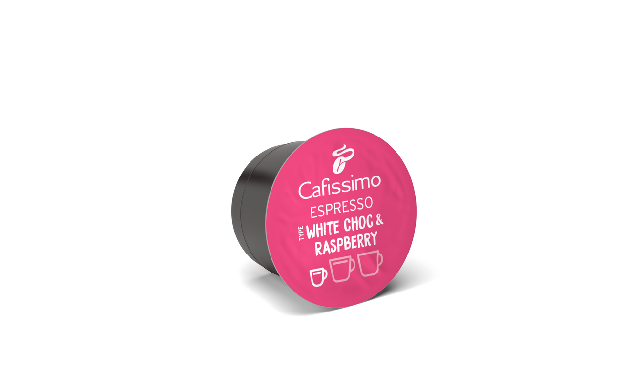 Cafissimo Espresso White Choc & Raspberry LE