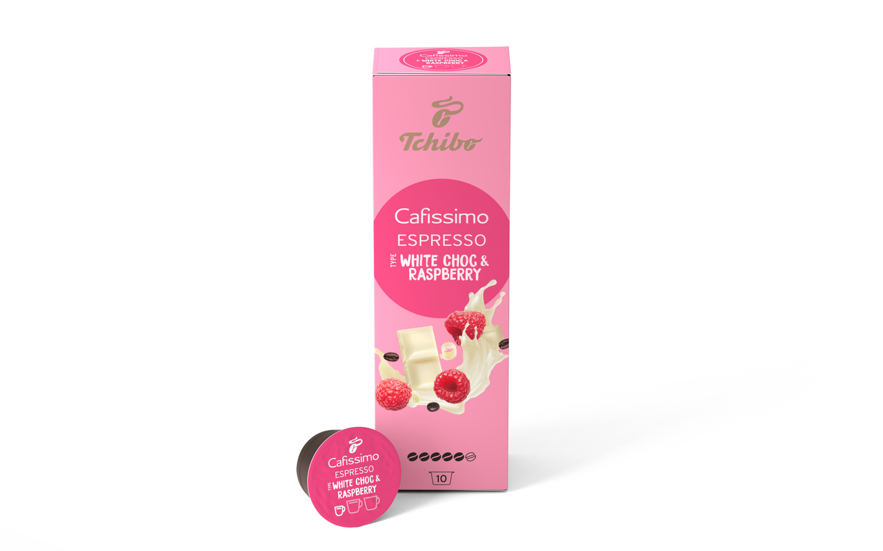 Cafissimo Espresso White Choc & Raspberry LE