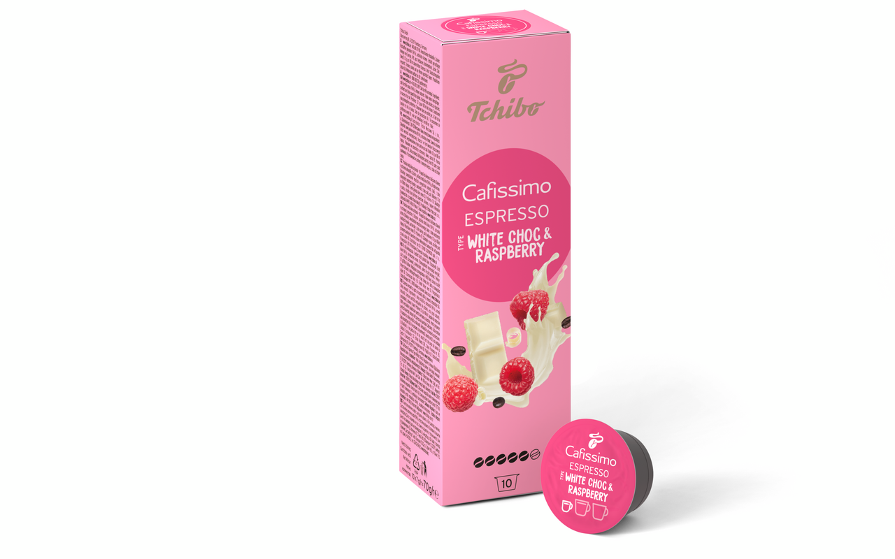 Cafissimo Espresso White Choc & Raspberry LE