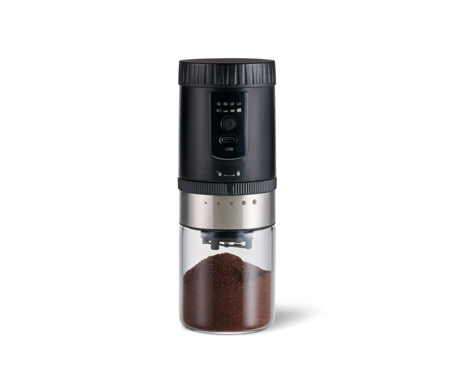 Rasnita cu acumulator pentru cafea