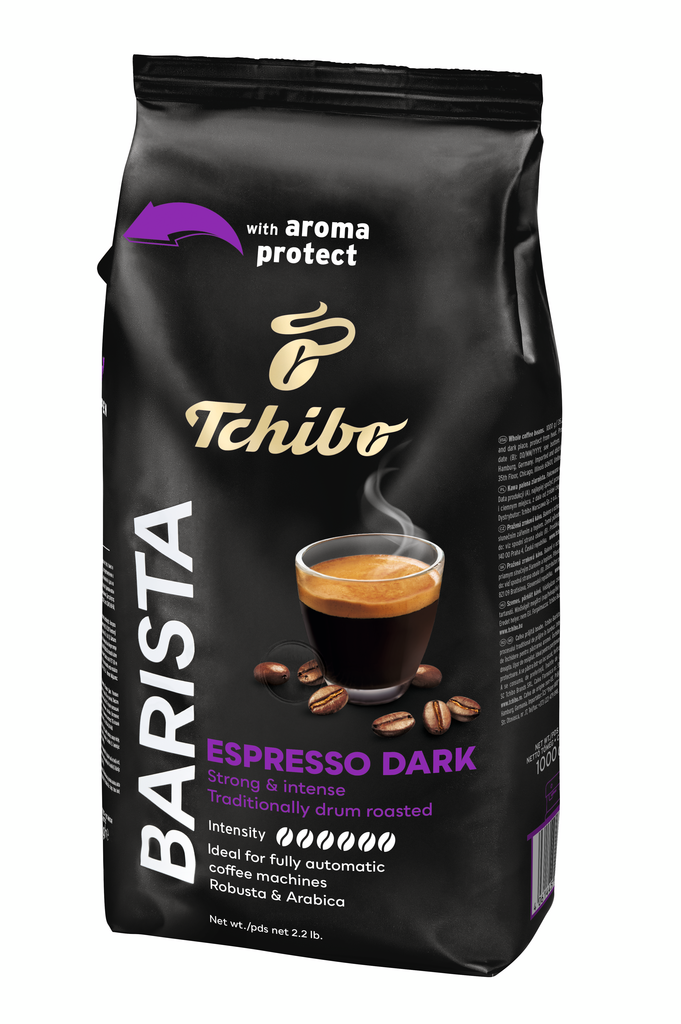 Cafea boabe Tchibo Barista Espresso Dark