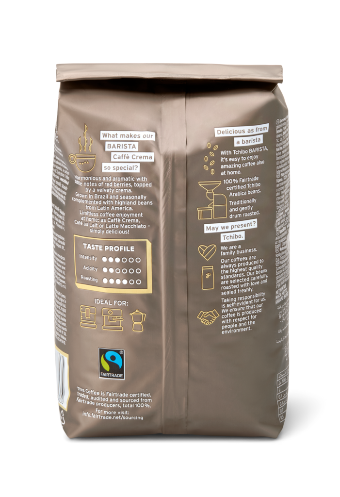 Tchibo Barista Caffé Crema 500g