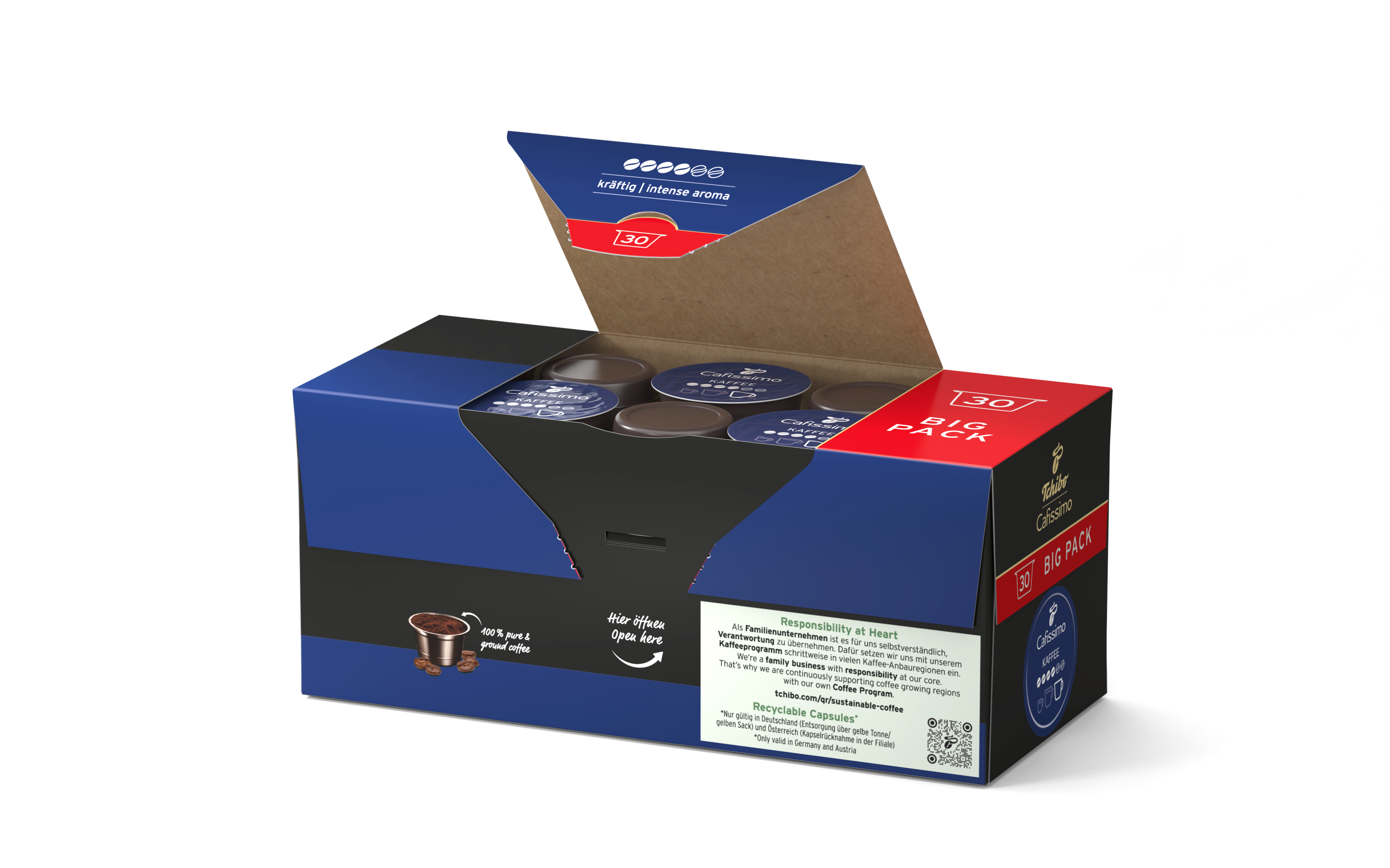 Cafissimo Kaffee Intense Aroma, pachet de 30 de capsule