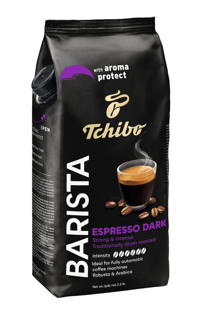 Cafea boabe Tchibo Barista Espresso Dark