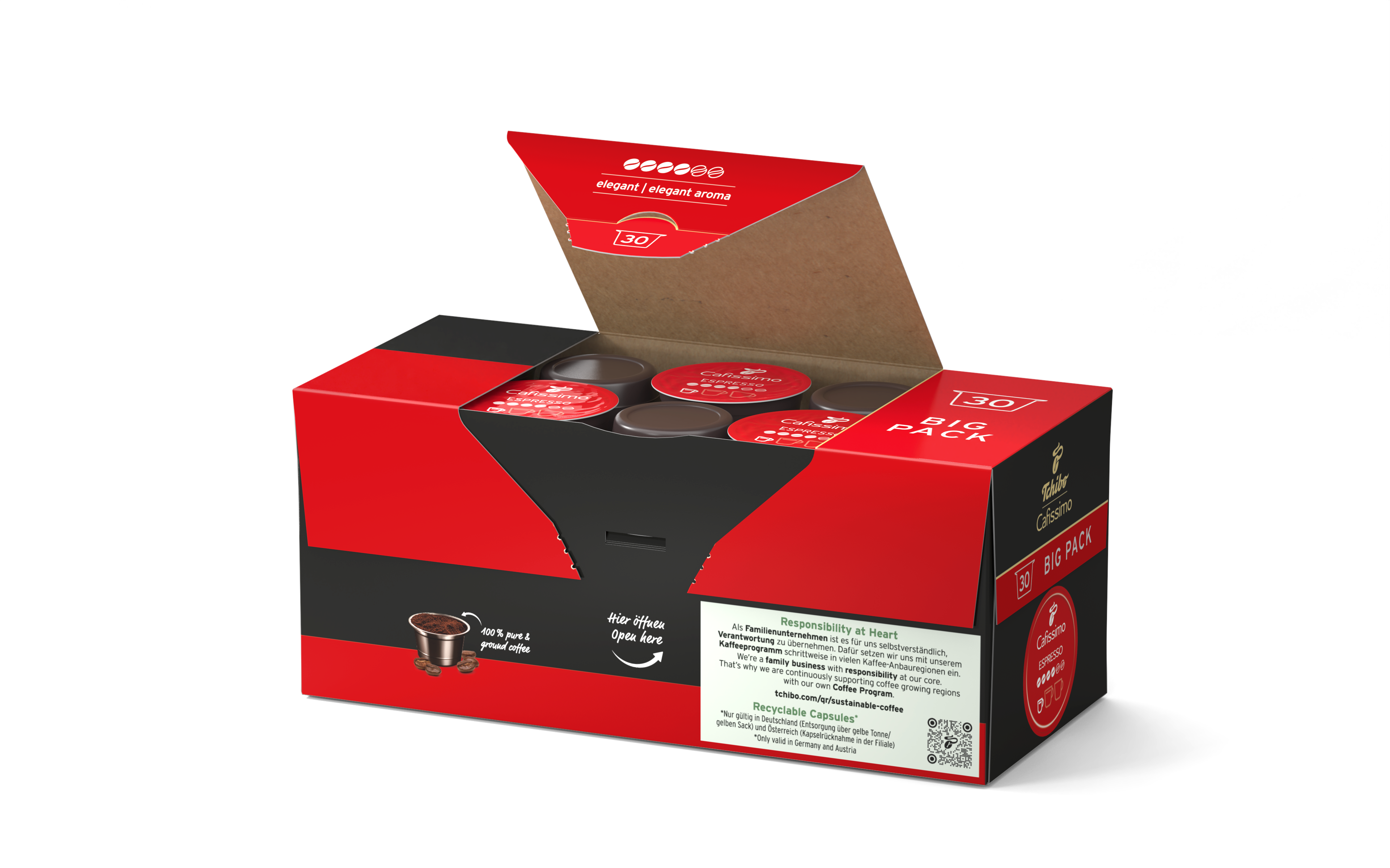 Cafissimo Espresso Elegant Aroma, pachet de 30 de capsule