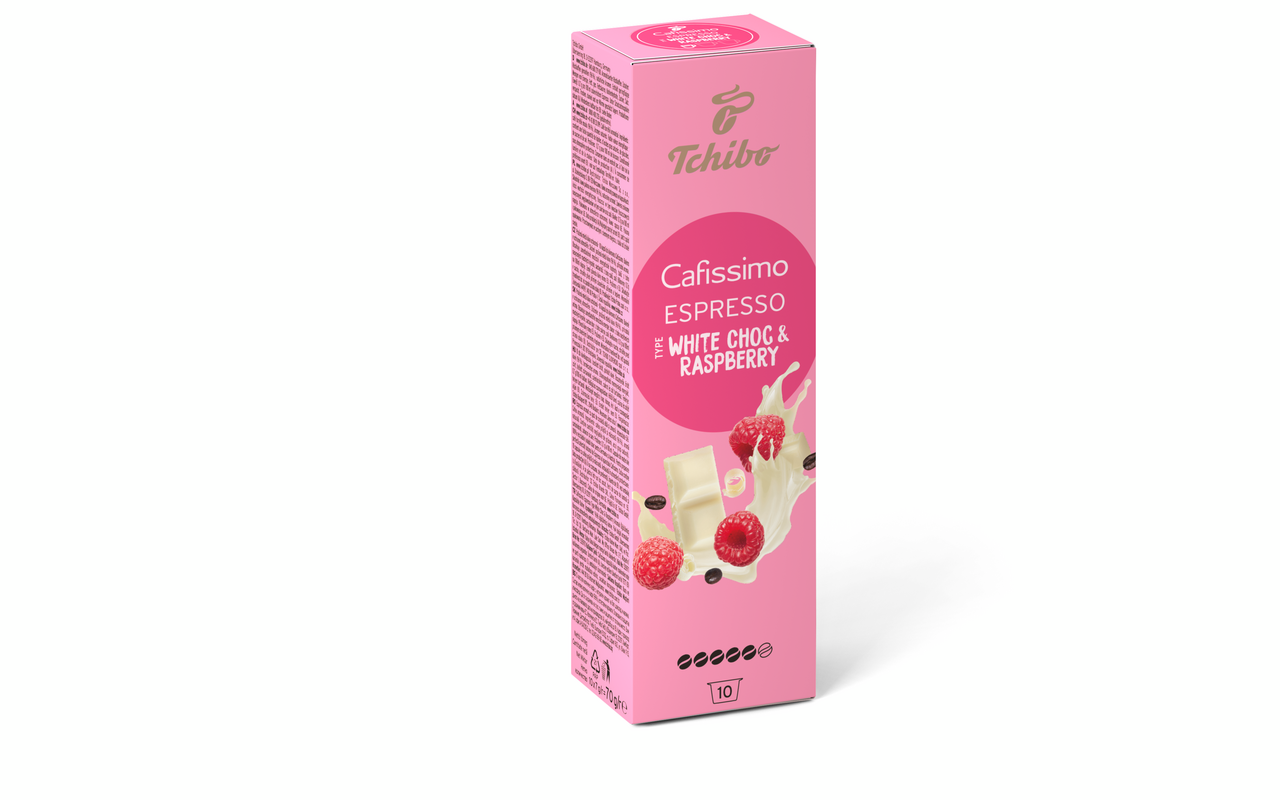 Cafissimo Espresso White Choc & Raspberry LE