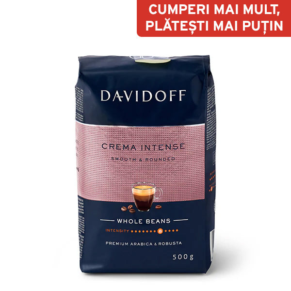 Cafea boabe DAVIDOFF CAFÉ Crema Intense 500g