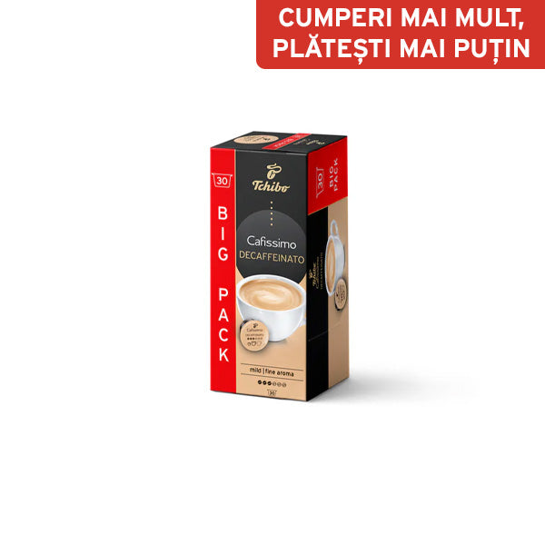 Cafissimo CAFFỀ CREMA Decaffeinated, pachet de 30 de capsule