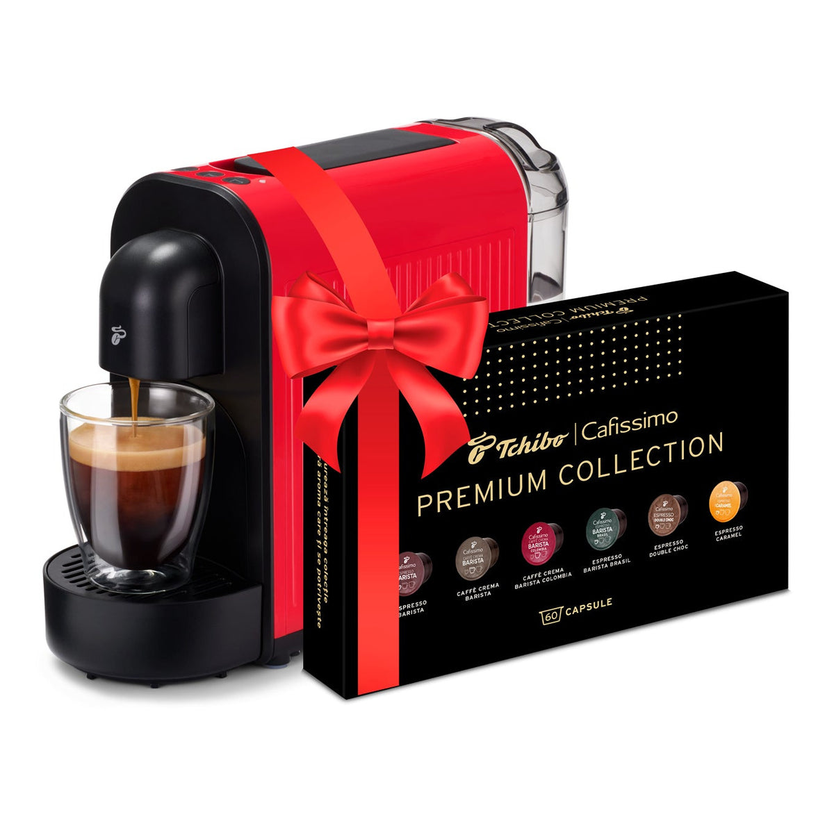 Cafissimo Now, Red + Premium Collection RB