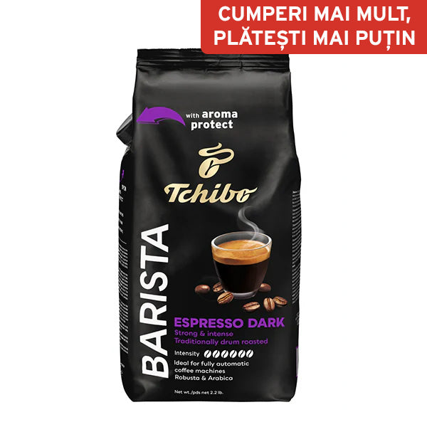 Cafea boabe Tchibo Barista Espresso Dark